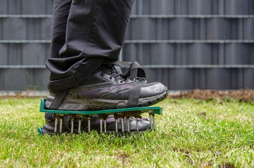 Can I aerate my lawn myself