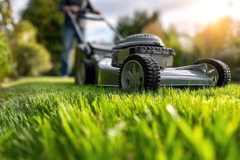 Can bad mowing cause dead patches